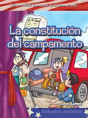 cover image of La constitución del campamento Read-along ebook
